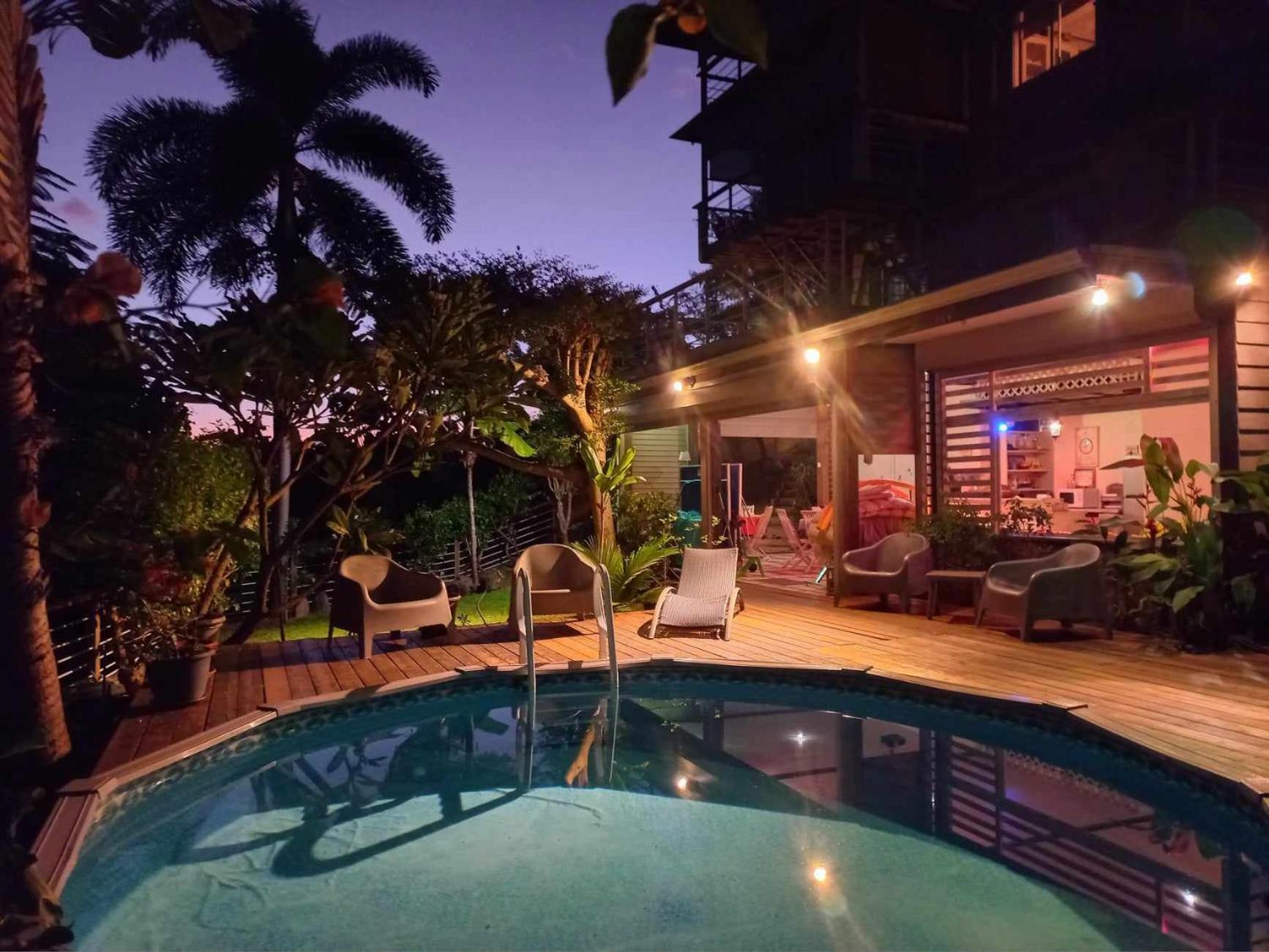 Punaauia  Marina Blue Fabuleux Appartement Vue Lagon מראה חיצוני תמונה